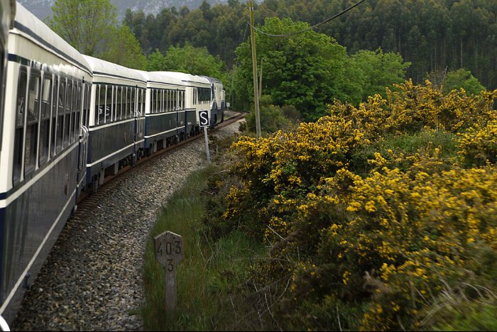 El Transcantábrico - Un lujoso viaje en tren por el norte de España