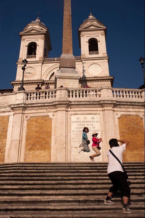 Rome - Trinità dei Monti Church - Italy