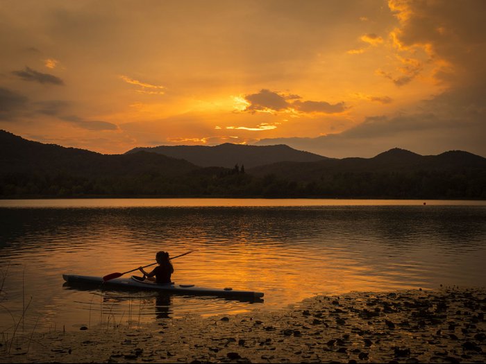 Lago de Bañoles - Girona - España