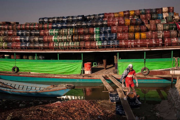 Birmania - Myanmar - Mandalay - Harbour