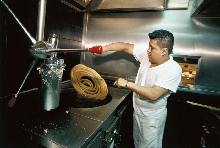 Madrid - Chocolate y churros en Chocolatería San Ginés 