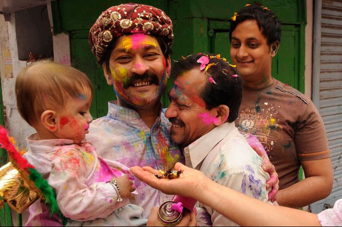 INDIA - MATHURA - Uttar Pradesh - Holi Festival