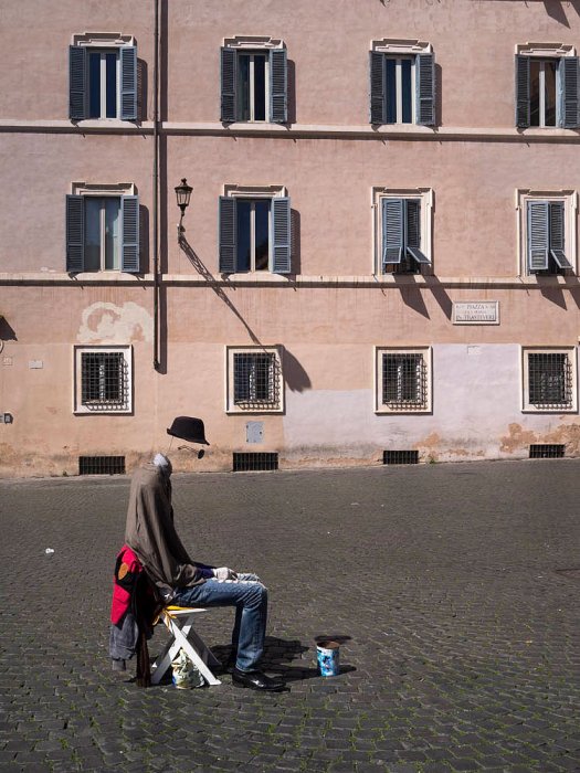 Rome - Piazza di S. Maria in Tratevere - Italy