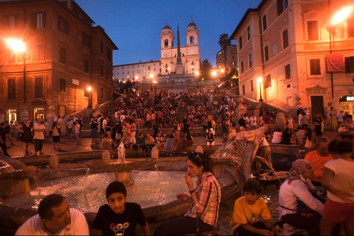 Rome - Piazza Spagna - Italy