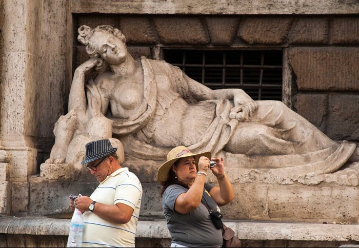 Rome - Via delle Quattro Fontane - Italy