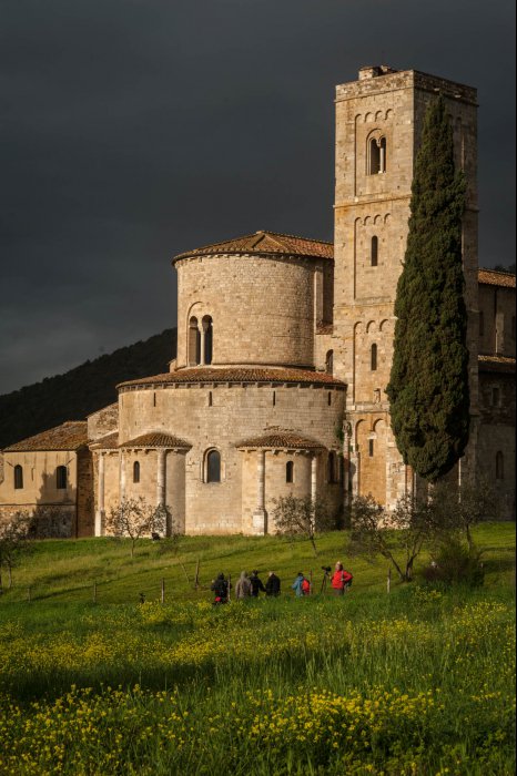 Tuscany - Abbazia di Sant'Antimo - Italy